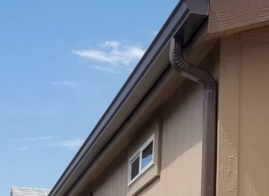 Specialized gutter installation